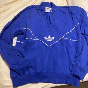 Adidas Originals Vintage 3/4 Zip Sweatshirt